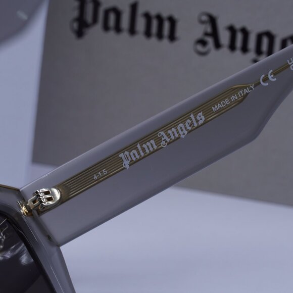 Palm Angels PERI099 HOLLYWOOD 0907 Cat Eye Sunglasses - Grey/Dark Grey - Picture 8 of 11